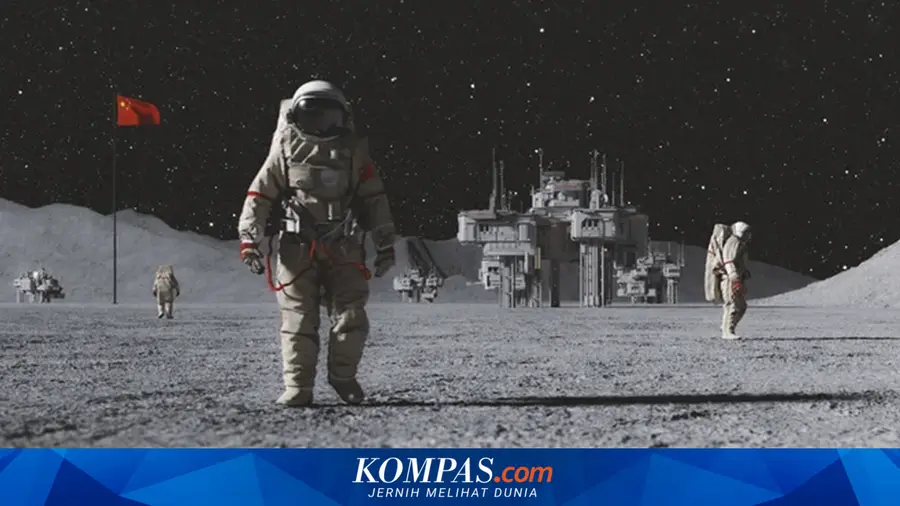 Persaingan AS dan China dalam Misi Penemuan Air di Bulan