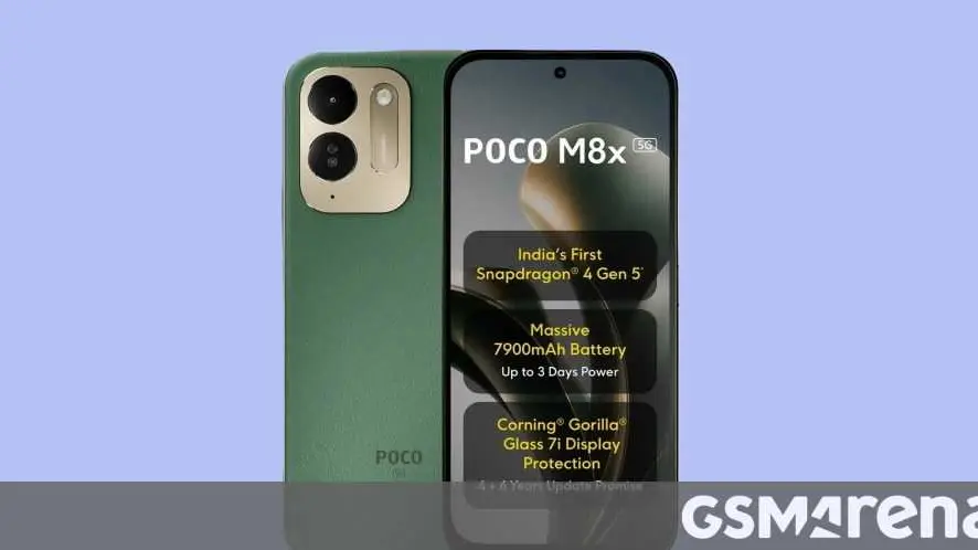 Poco M8x Resmi Meluncur dengan Snapdragon 4 Gen 5
