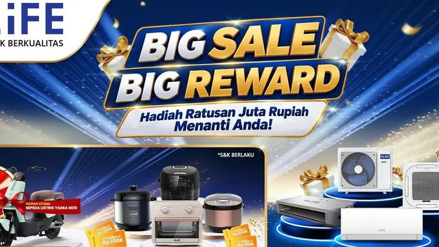 Promo Cashback dan Undian Menarik dari FLiFE Akhir Tahun Ini