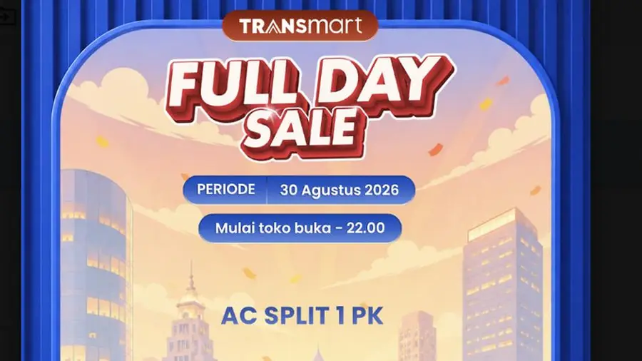 Promo Hemat AC Split 1 PK di Transmart Bulan Ini