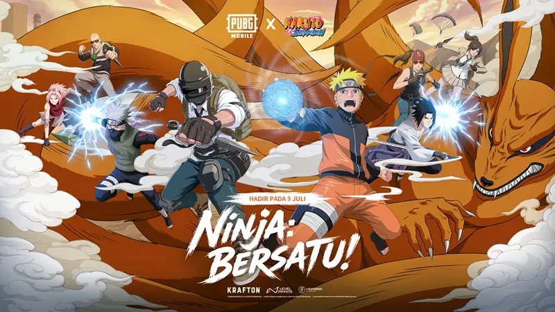 PUBG MOBILE x Naruto Shippuden 2026 Hadirkan Dunia Konoha