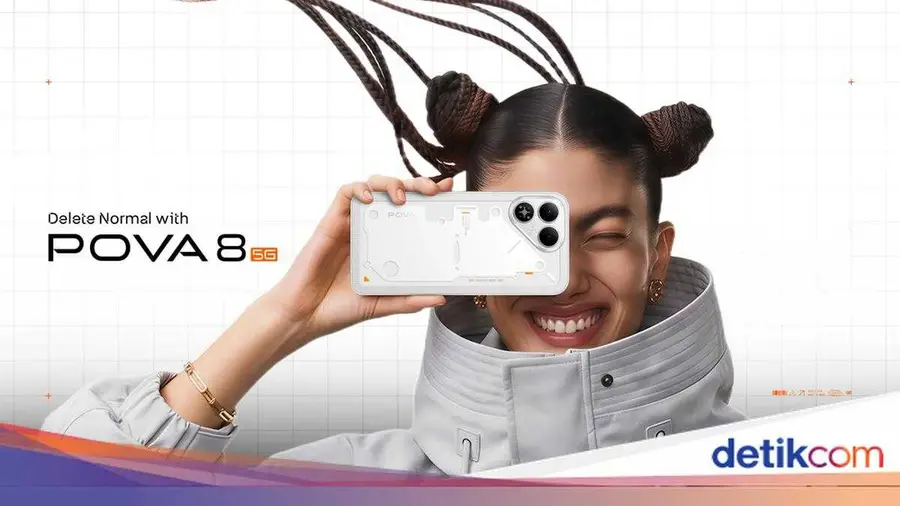 Tecno Pova 8 5G Hadir dengan Baterai Besar dan Layar 144Hz