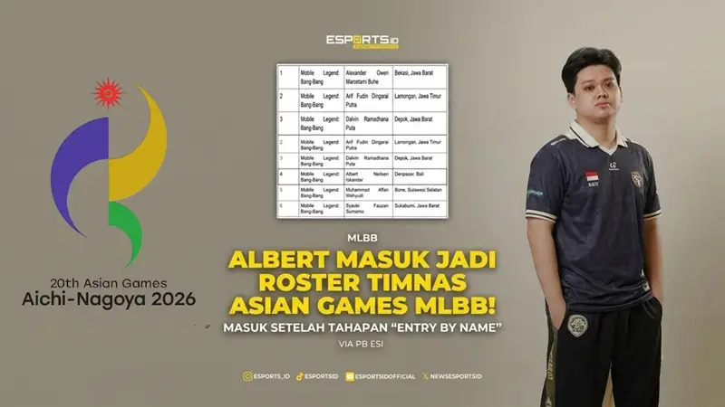 Timnas Esports Indonesia Siap Tampil di Asian Games 2026