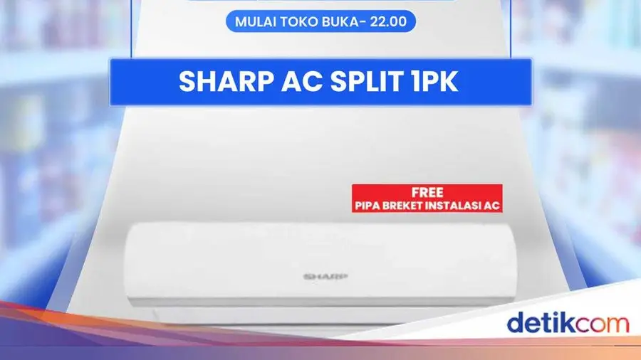 Transmart Holds Full Day Sale, Big Discount on Sharp 1 PK AC