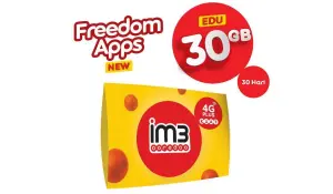 Paket IM3 Freedom Apps Edu