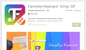 Aplikasi FancyKey