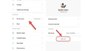 Cara Hapus Akun Mi yang Tidak Diketahui Passwordnya