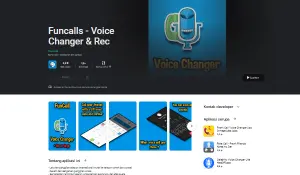 Gunakan Funcall Voice Changer