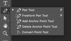 Menggunakan Pen Tool