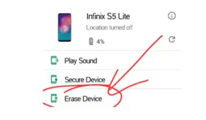 Reset Menggunakan Akun Google