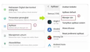 Melalui Setelan HP