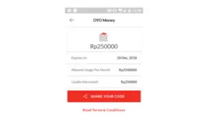 Isi Saldo OYO Money