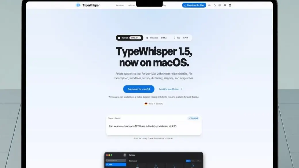 Discover TypeWhisper: Free Local AI Dictation App for Mac