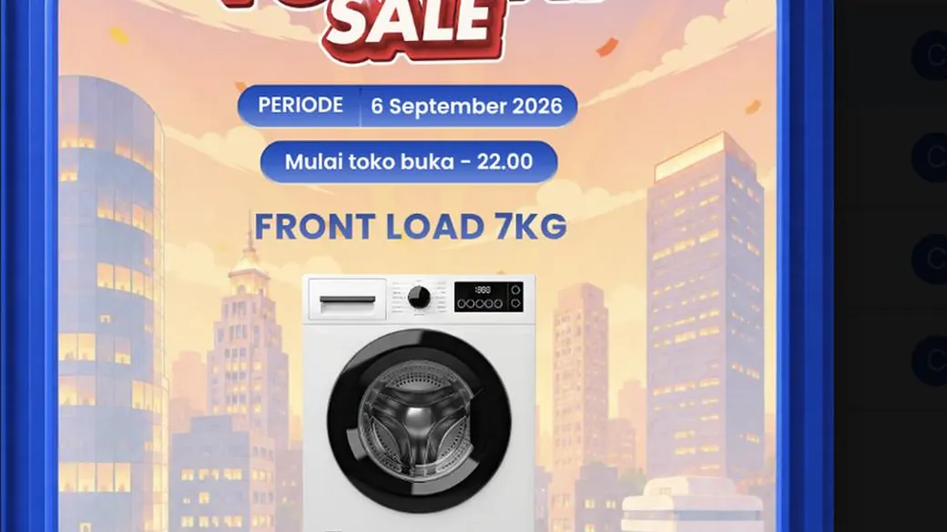 Attractive Discounts on Front Load Washing Machines at Transmart Sale