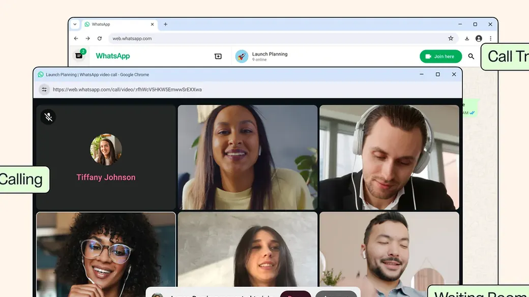 WhatsApp Web Launches Voice and Video Calling Features