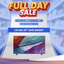 Diskon Besar LG LED TV 43 UHD di Transmart Juli 2026