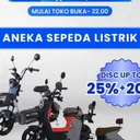 Diskon Besar Sepeda Listrik di Transmart Hanya Rp 3 Jutaan