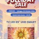 Diskon Besar TV LED 65 di Transmart Full Day Sale