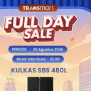 Diskon Menarik Kulkas Side by Side 480L di Transmart