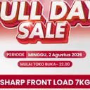 Diskon Menarik Mesin Cuci di Transmart Full Day Sale