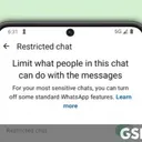 Fitur Restricted Chat WhatsApp Kini Tersedia untuk Pengguna Beta