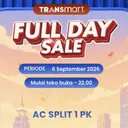 Promo AC Split 1 PK Hemat di Transmart Hari Ini