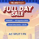 Promo Hemat AC Split 1 PK di Transmart Bulan Ini