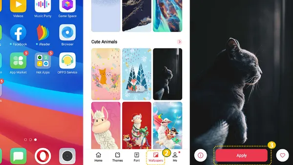 Cara Membuat Wallpaper Video Tanpa Aplikasi di HP OPPO