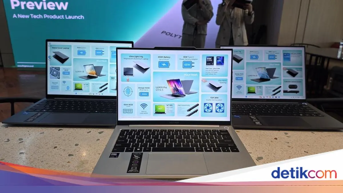 Polytron Tunda Peluncuran Laptop Baru karena Krisis Memori Global