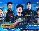 RRQ Kazu Pilih Setia pada Roster di Tengah Perombakan Tim
