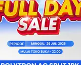 Diskon Besar AC Split Polytron di Transmart Full Day Sale