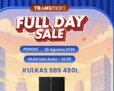 Diskon Menarik Kulkas Side by Side 480L di Transmart