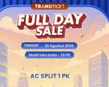 Promo Hemat AC Split 1 PK di Transmart Bulan Ini
