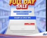 Promo Hemat AC Split 1 PK Sharp di Transmart Sale