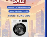 Promo Menarik Mesin Cuci Front Load di Transmart Full Day Sale