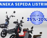 Transmart Full Day Sale Tawarkan Diskon Besar Sepeda Listrik