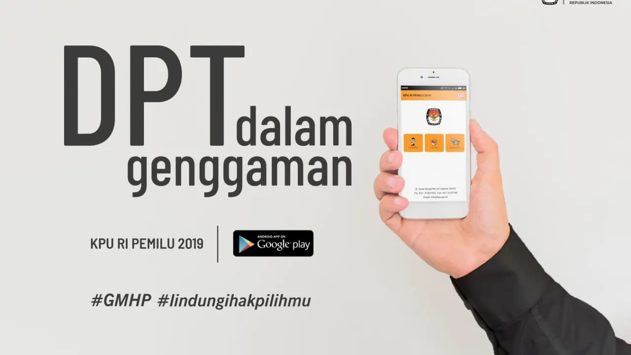 Aplikasi KPU untuk Pemilu 2019