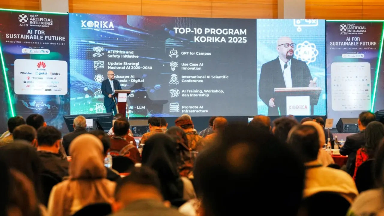 AIIS 2025, KORIKA Perkuat Peran sebagai Penggerak Ekosistem AI Nasional