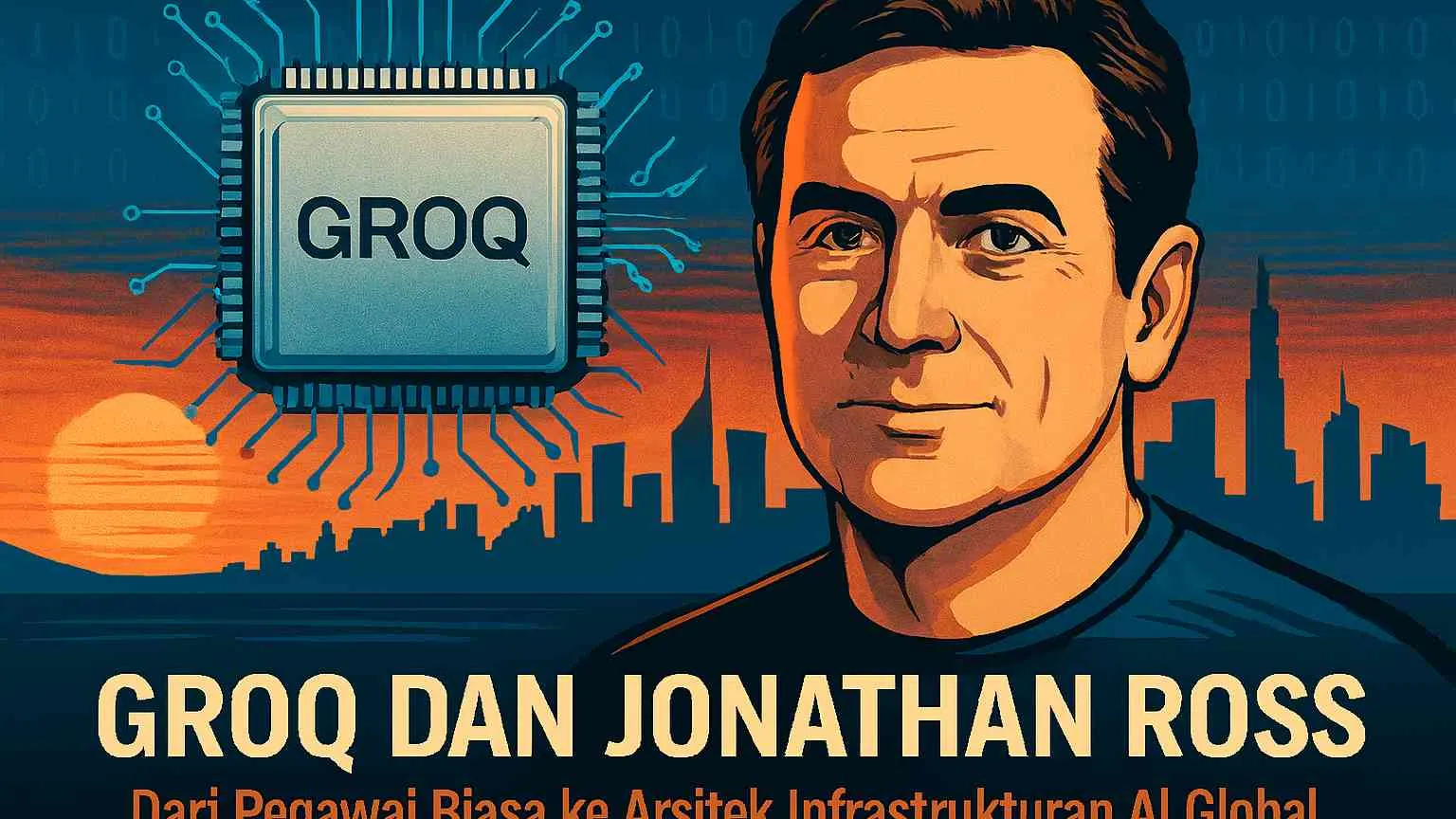 Groq dan Jonathan Ross: Dari Karyawan Biasa ke Arsitek Infrastruktur AI Global