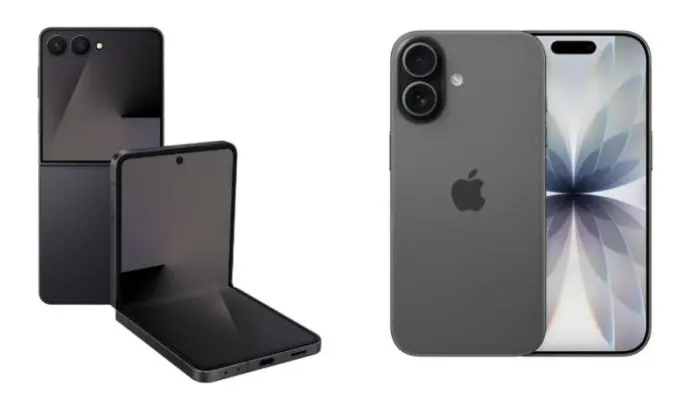 Perbandingan Spesifikasi dan Harga Samsung Galaxy Z Flip7 vs iPhone 17