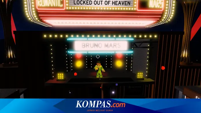 Konser Virtual Bruno Mars di Roblox: Pemanasan Sebelum Tur Dunia