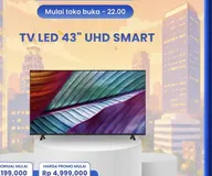 Major Discounts on 43-Inch UHD Smart TVs at Transmart