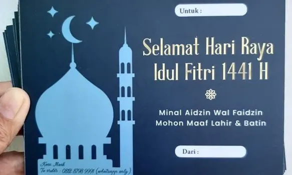 Cara Membuat Kartu Ucapan Lebaran di HP yang Mudah dan Cepat