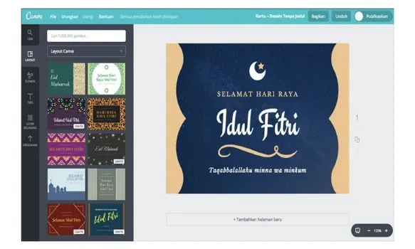 Aplikasi Membuat Kartu Ucapan Lebaran Terbaik dan Terbaru