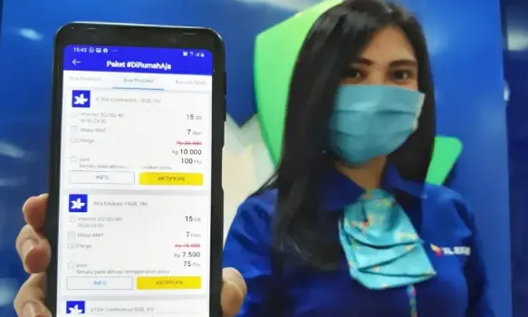 Cara Mengubah Kuota Conference XL Menjadi Kuota Utama
