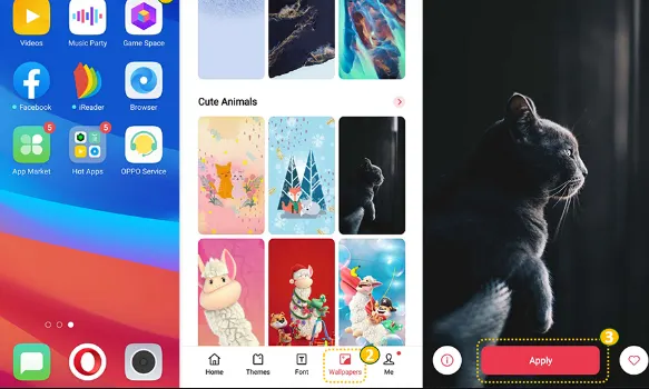 Cara Membuat Wallpaper Video Tanpa Aplikasi di HP OPPO