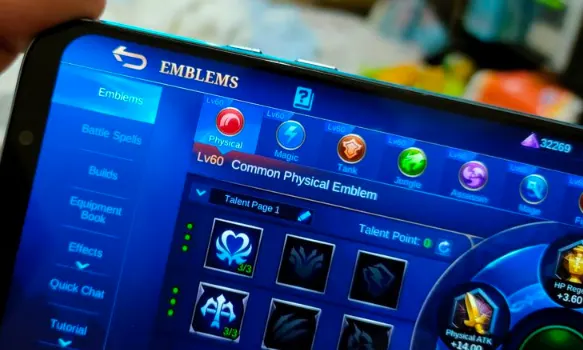 Cara Setting Emblem Fighter Mobile Legends untuk Pemula