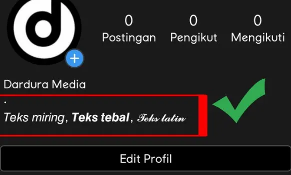 Cara Membuat Tulisan Tebal di IG Terbaru yang Mudah