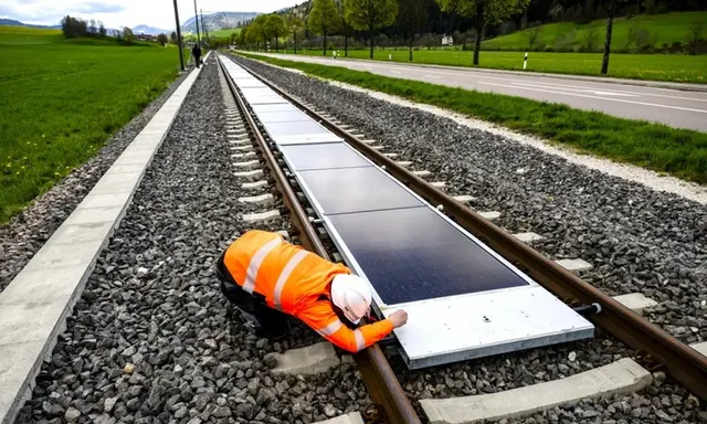[TREN TERKINI] Teknologi Surya pada Rel Kereta Swiss Mendadak Populer di Indonesia