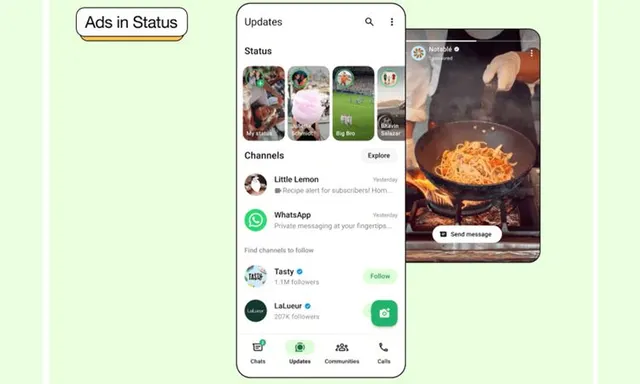 WhatsApp Sajikan Iklan dalam Status Anda: Begini Cara Kerjanya